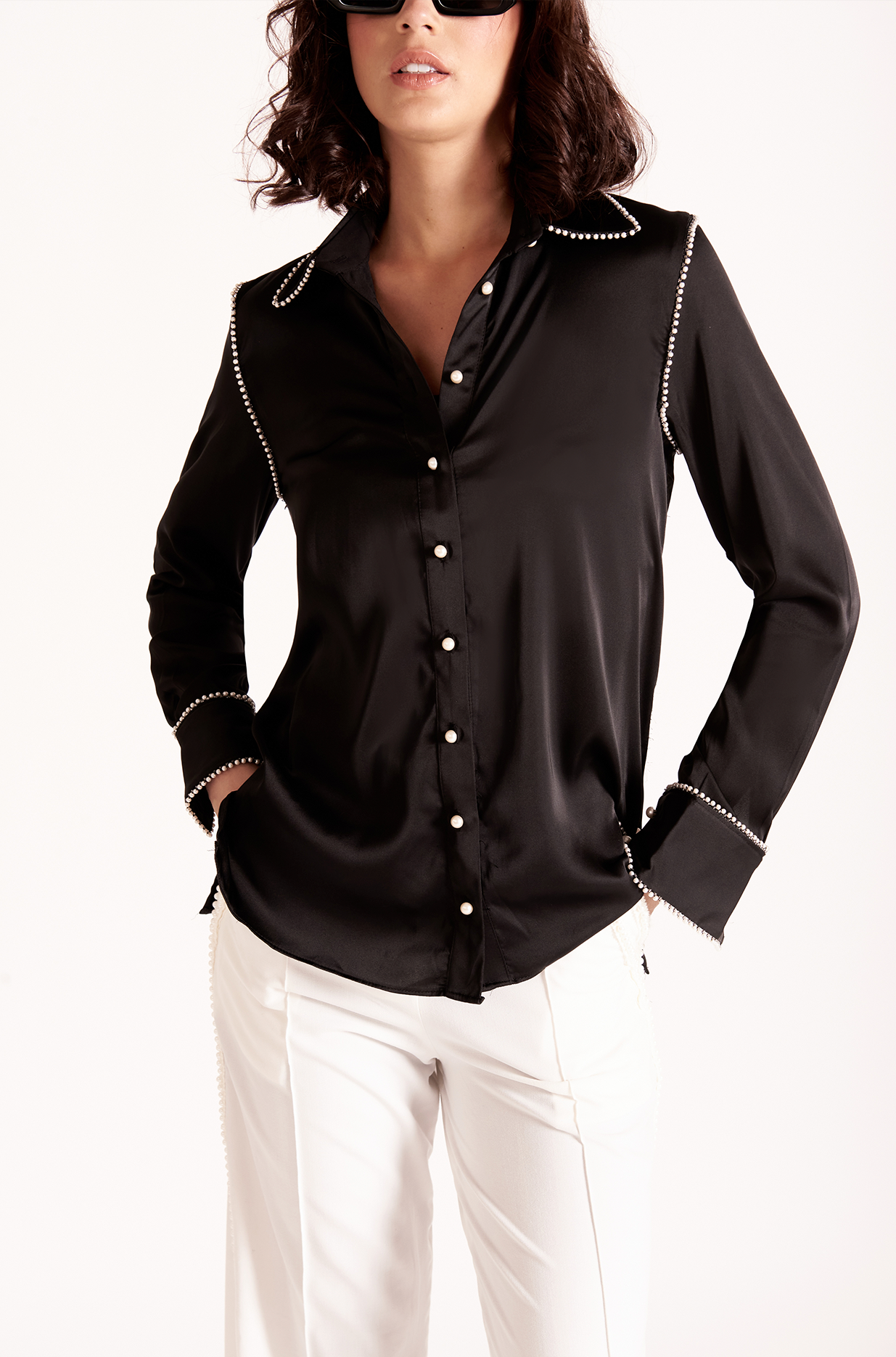 ENNA BLOUSE IN BLACK