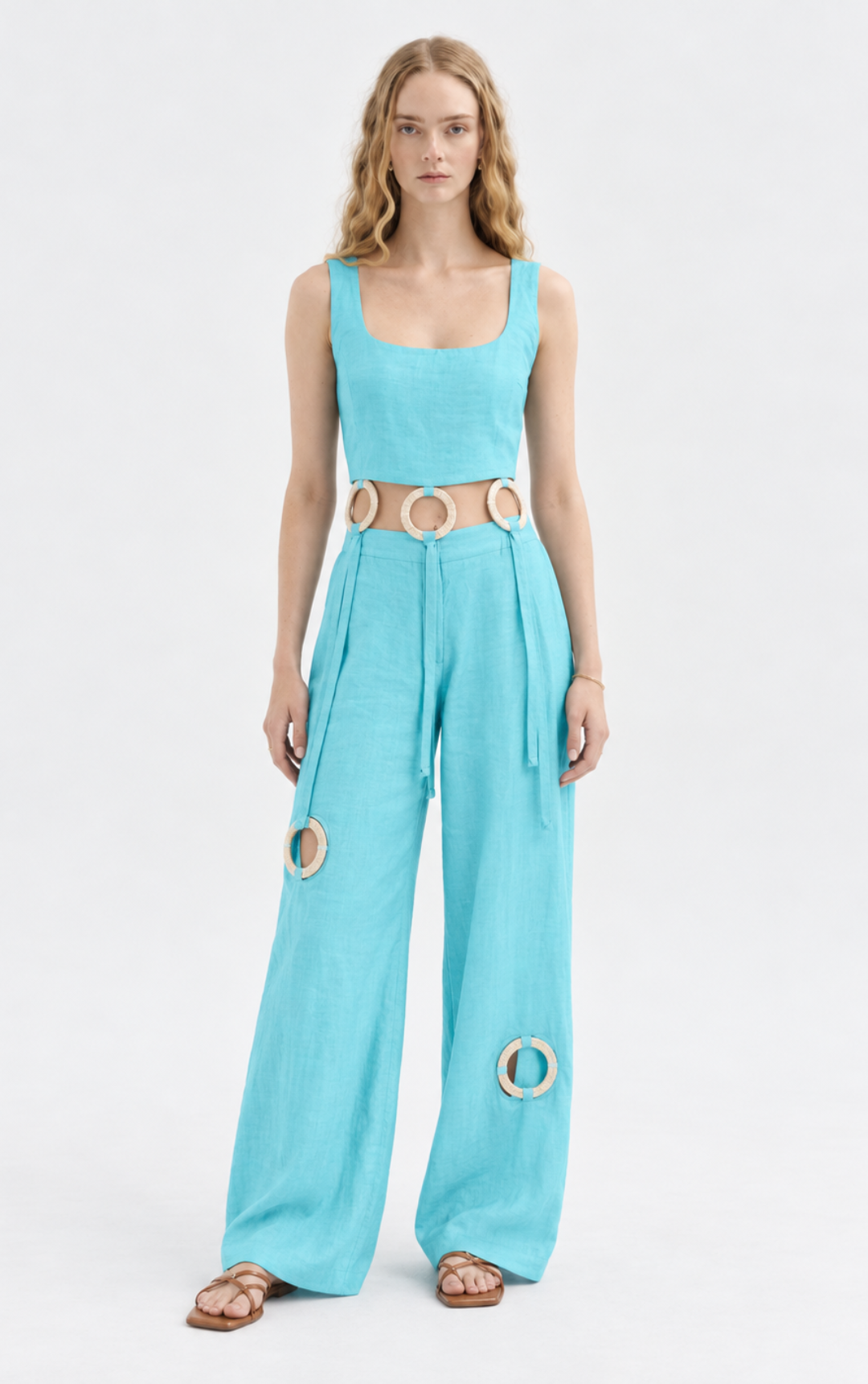 AQUA BLOUSE