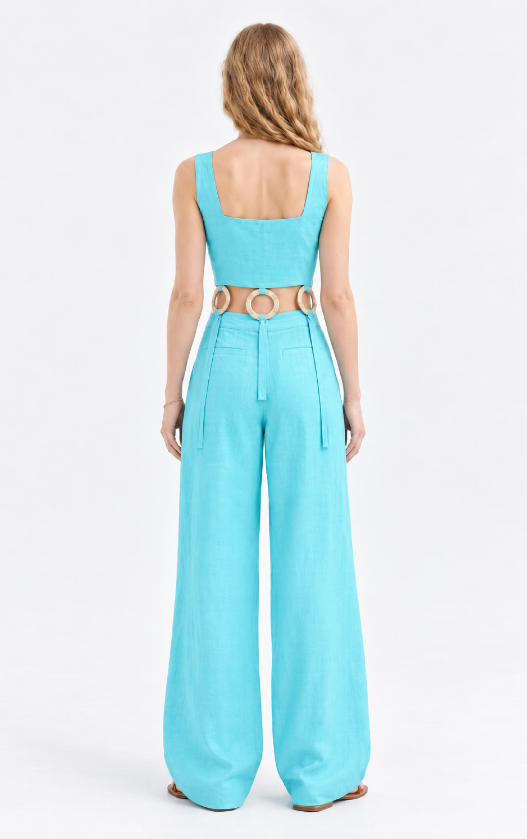 AQUA BLOUSE