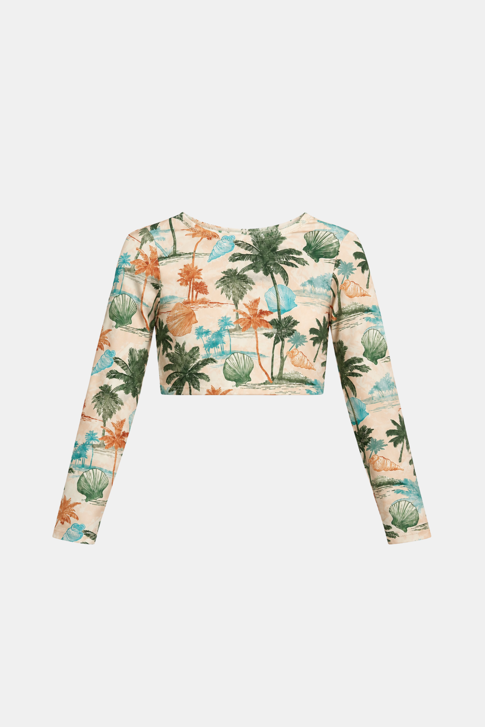 DARSENA SWIMSUIT PALM TOP