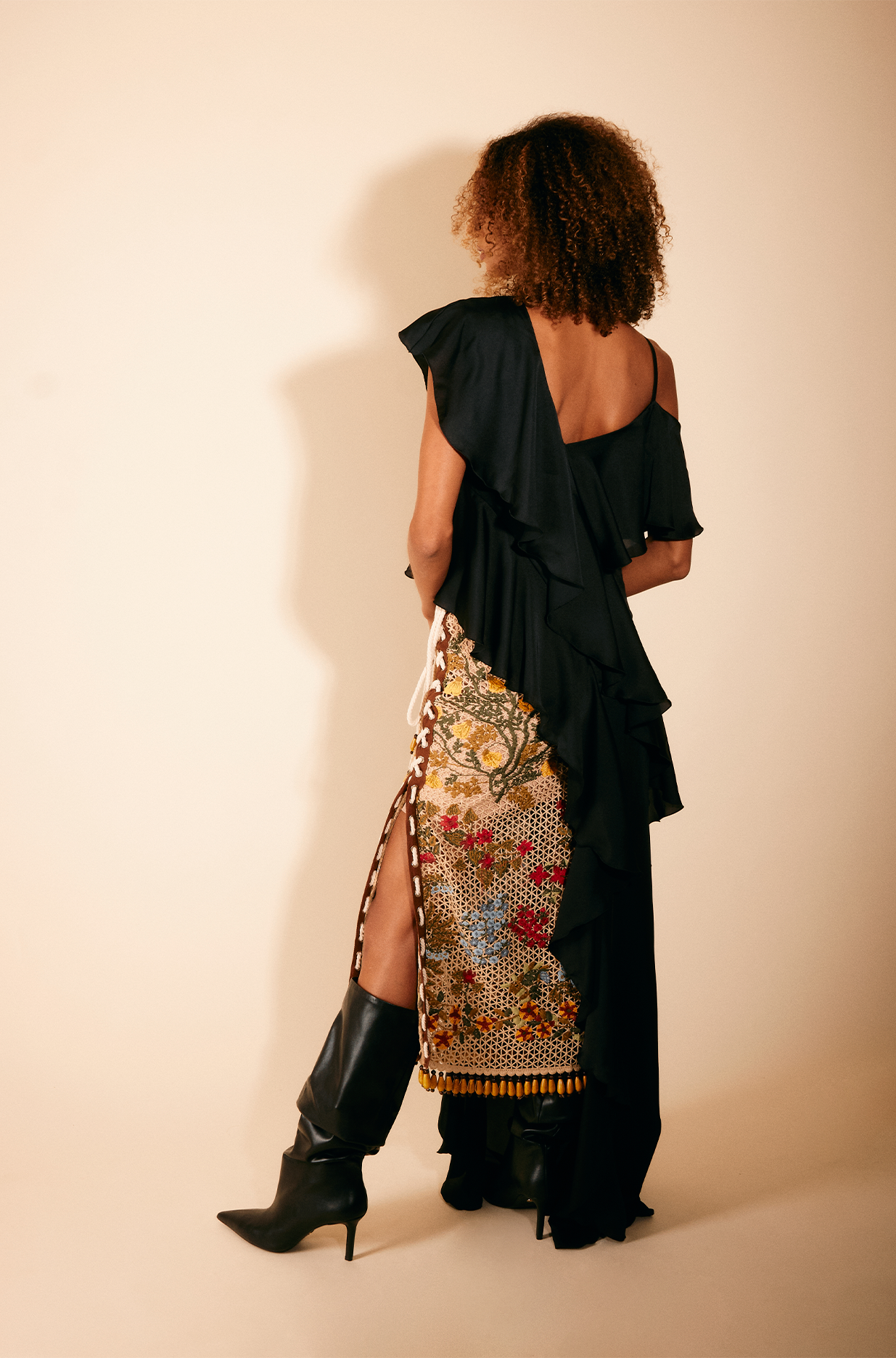 THE GARDEN MIDI SKIRT