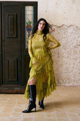 MISTY MIDI SKIRT - Vero Diaz