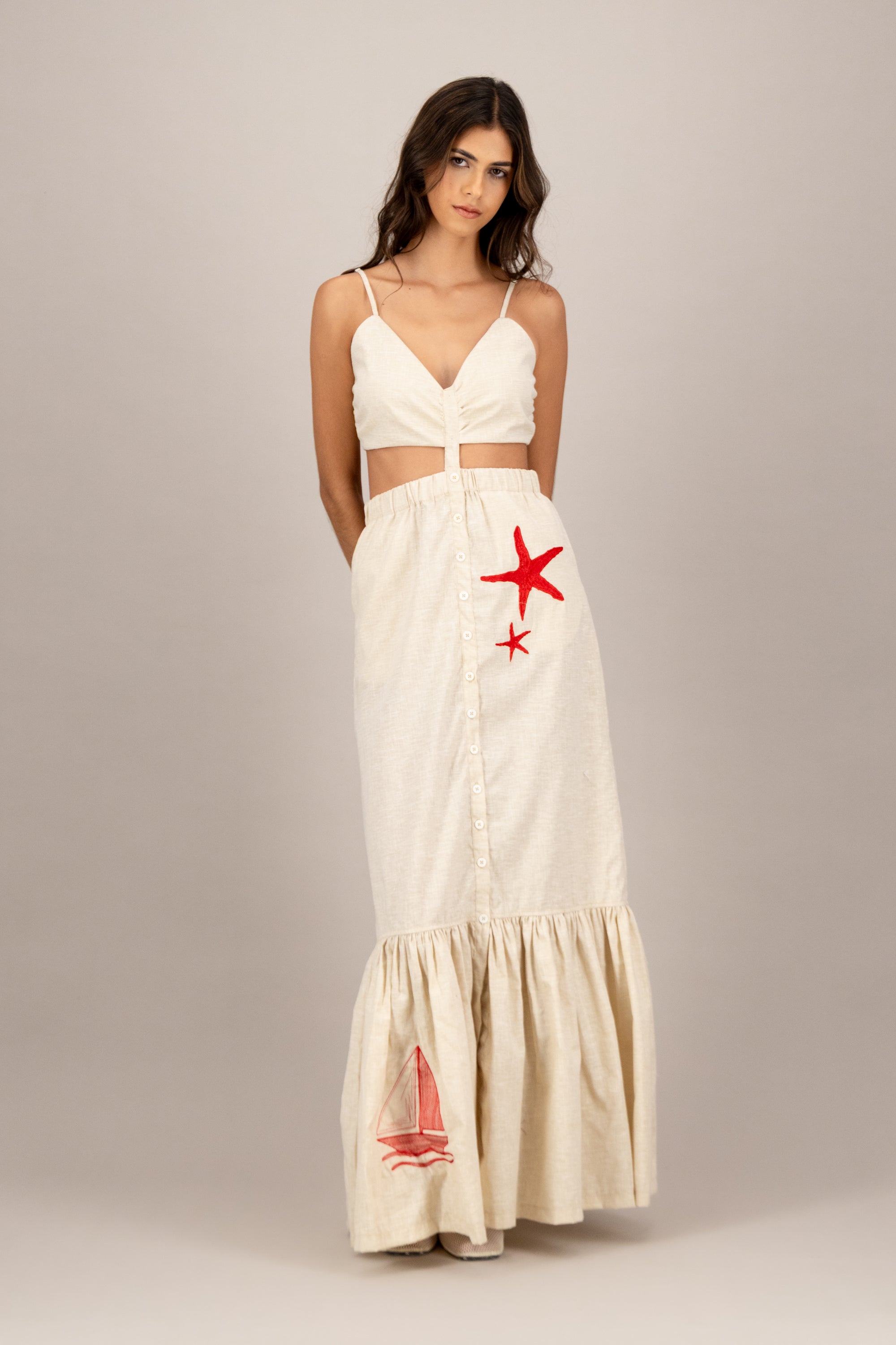 STARS CUT OUT DRESS - Vero Diaz