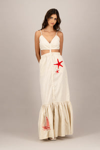 STARS CUT OUT DRESS - Vero Diaz