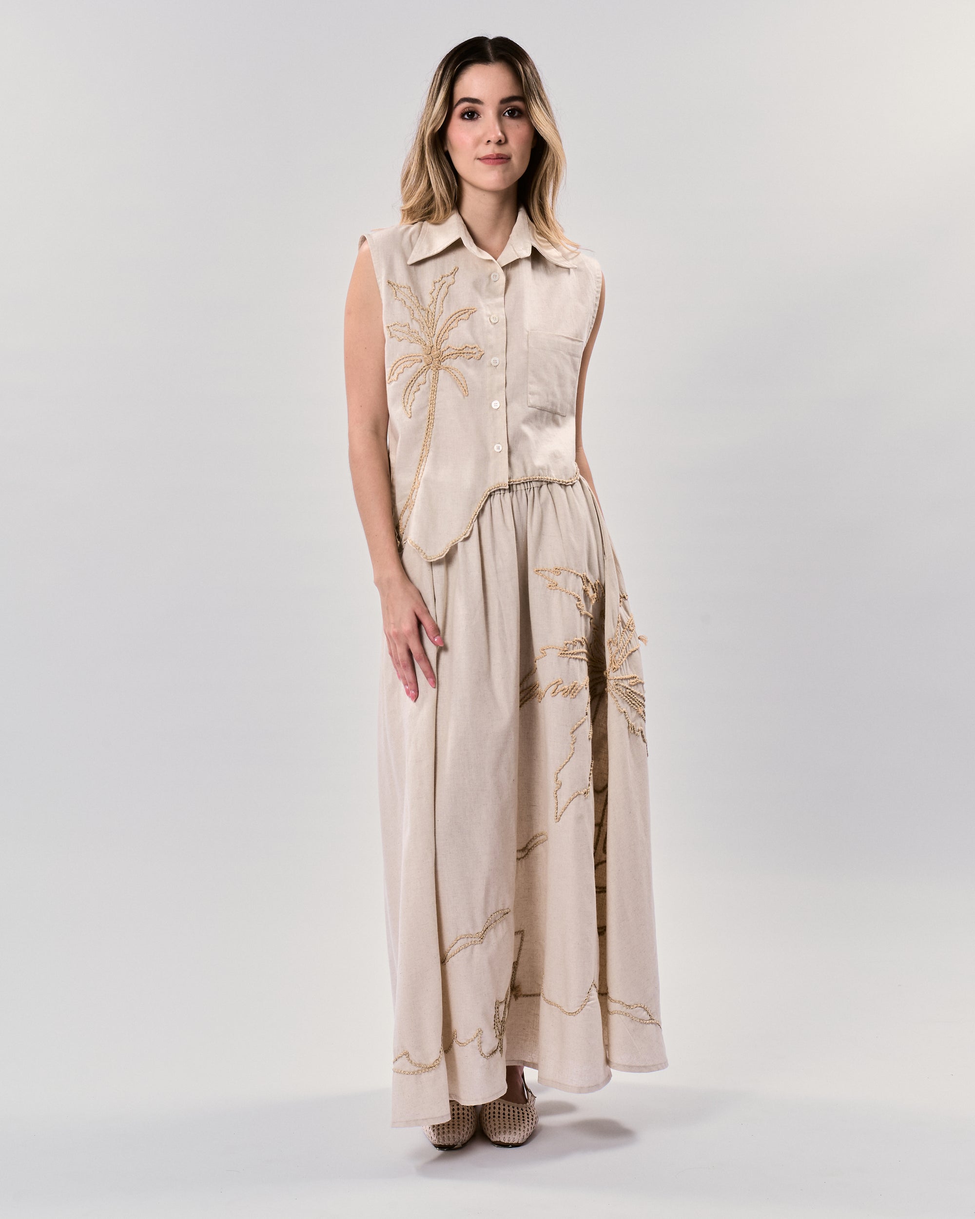 SOLARA BLOUSE SAND