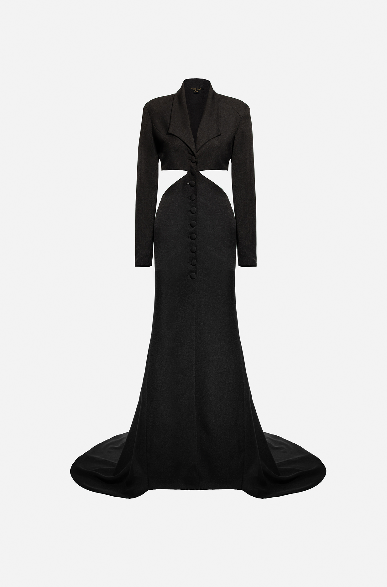 THE MUSE GOWN IN BLACK