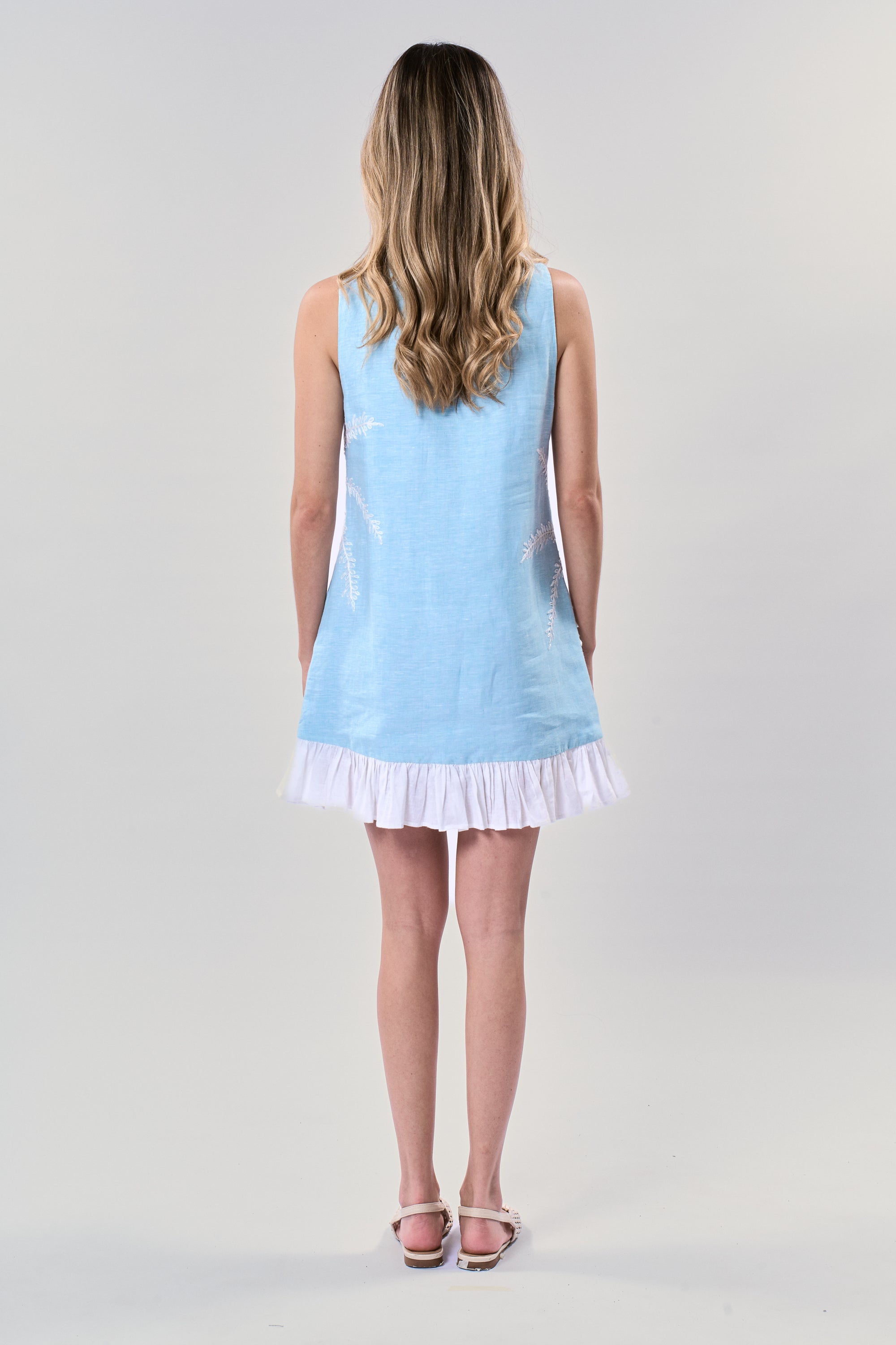 HELIA DRESS WITH RUFFLE
