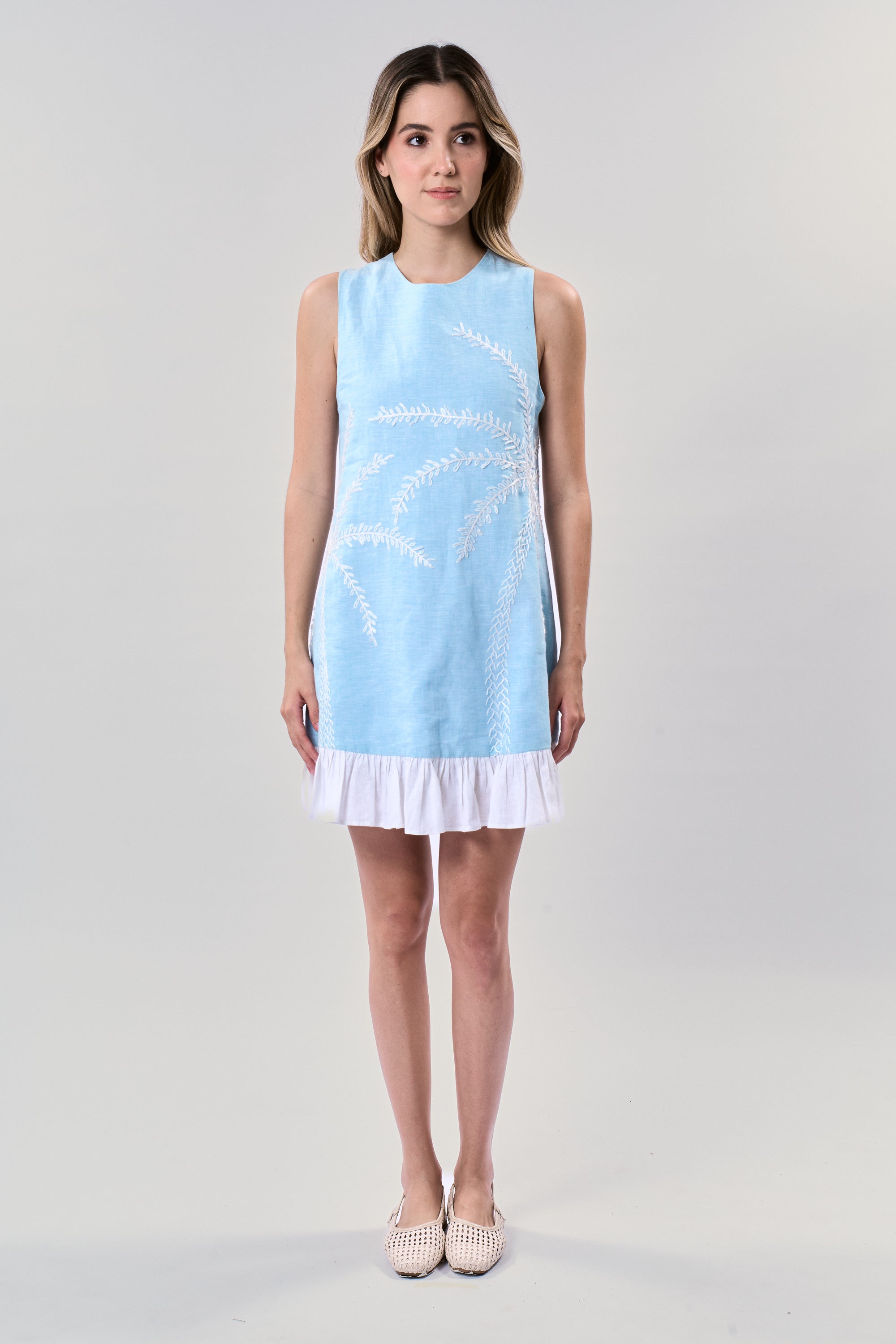 HELIA DRESS WITH RUFFLE