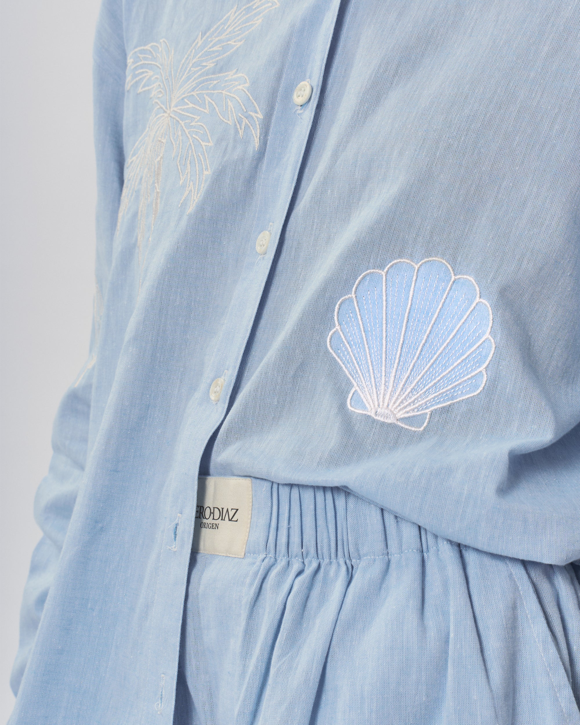 ONDINA BLOUSE IN BLUE