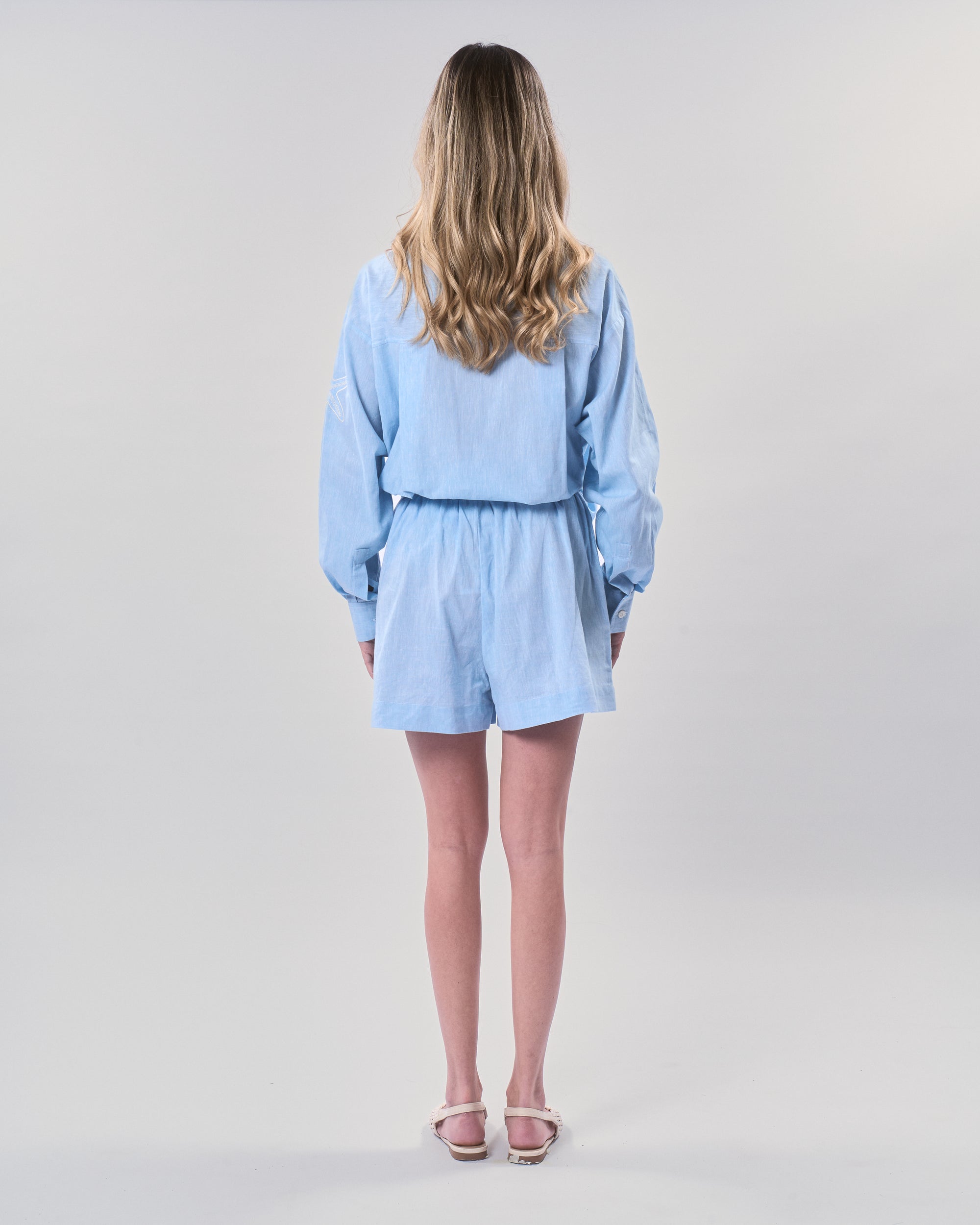 ONDINA BLOUSE IN BLUE