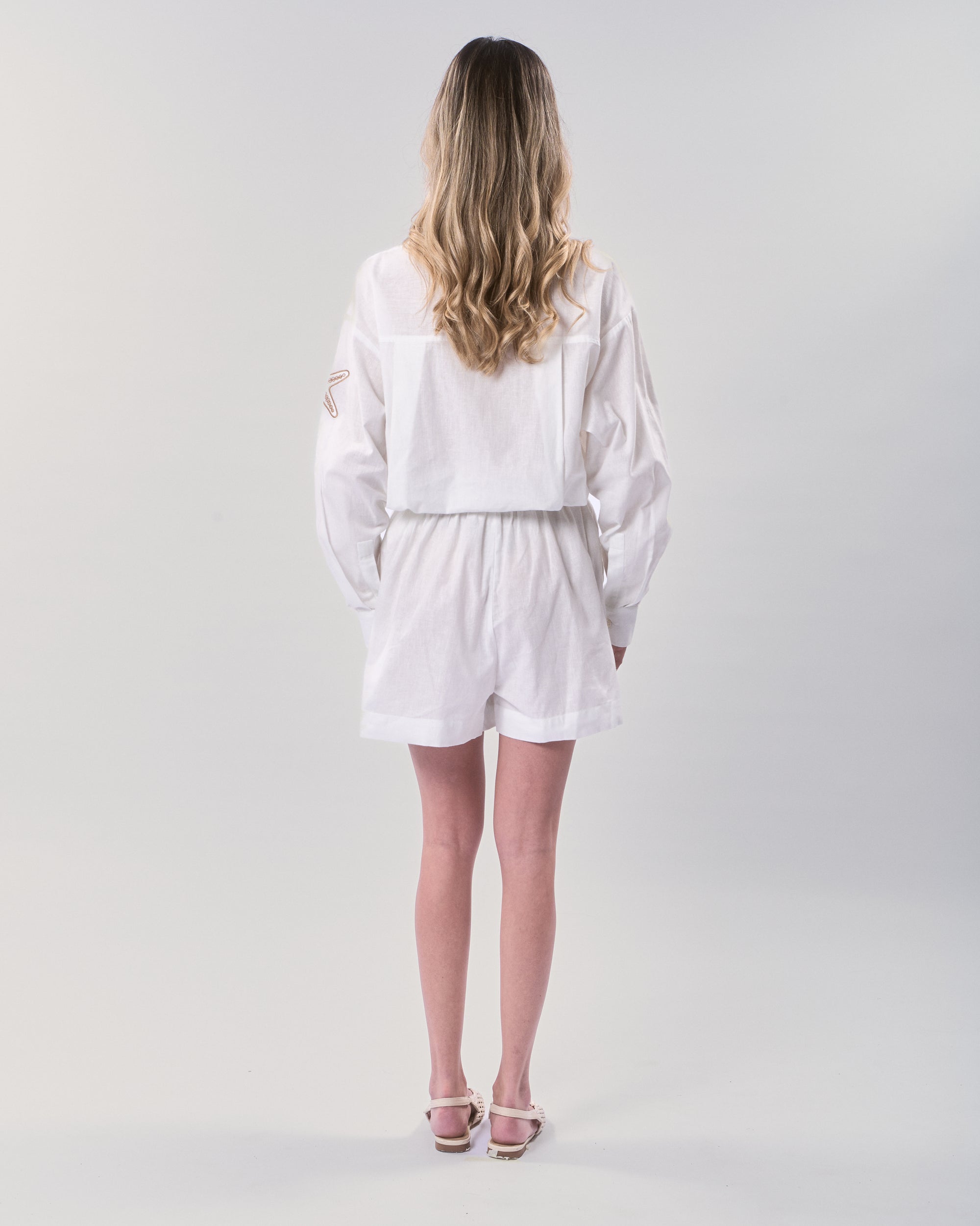 ONDINA SHORT IN WHITE