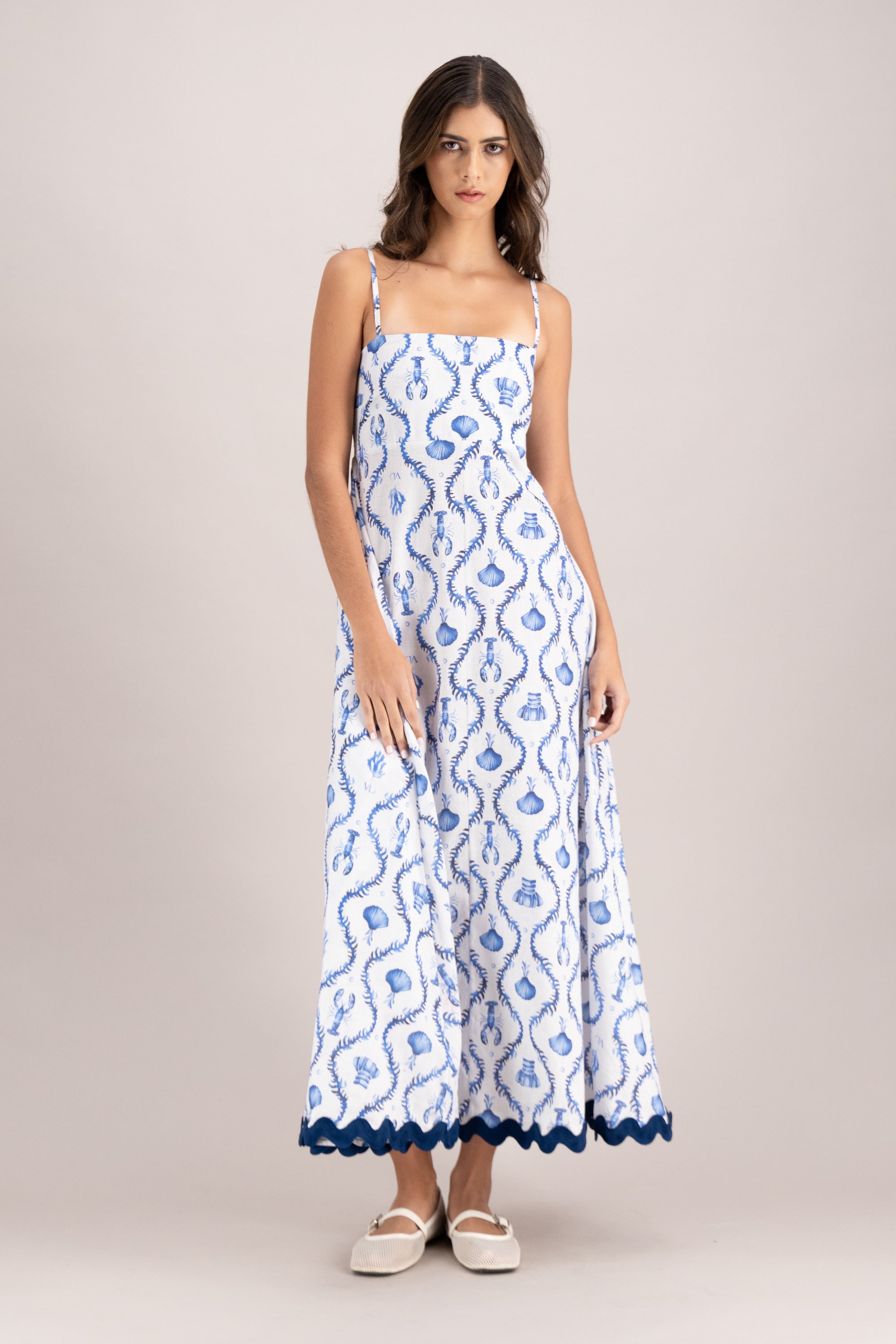 VESTIDO MIDI MAREA